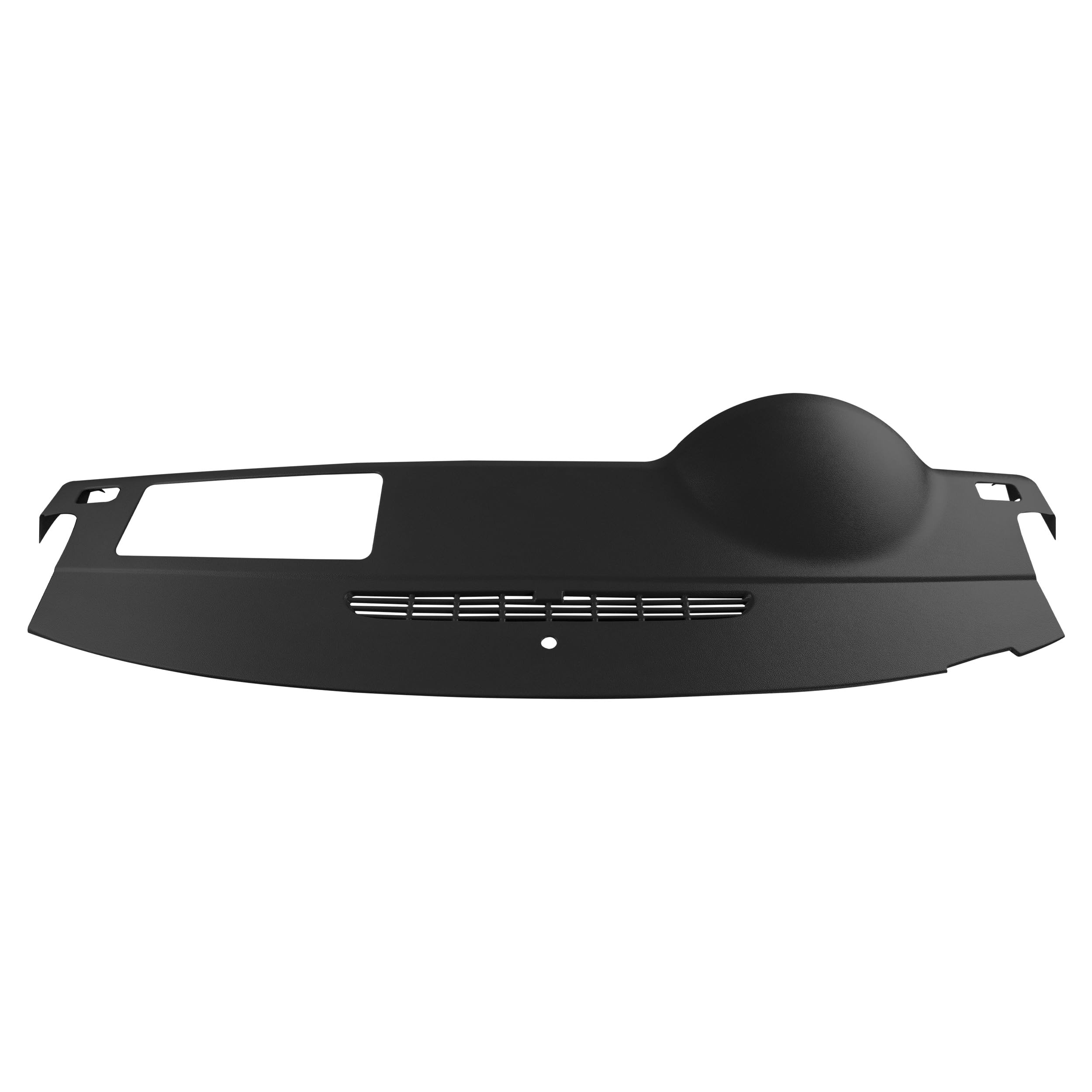 DashSkin Dash Cover Compatible with 2007-2014 Chevy Tahoe Suburban Avalanche & GMC Yukon & Yukon XL Without Speaker Holes in Black - Hard Molded Plastic Dashboard Cap - Image 4